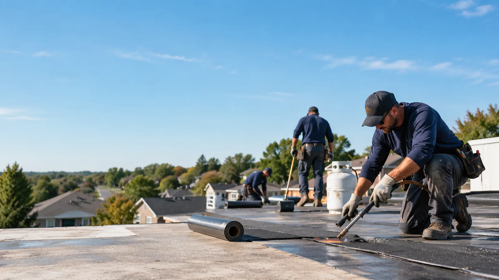 Flat Roof Leak Repair providers in Ivanhoe, CA